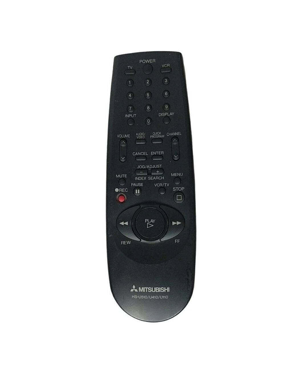 Mitsubishi TV VCR Remote Control HS U510 U410 U110